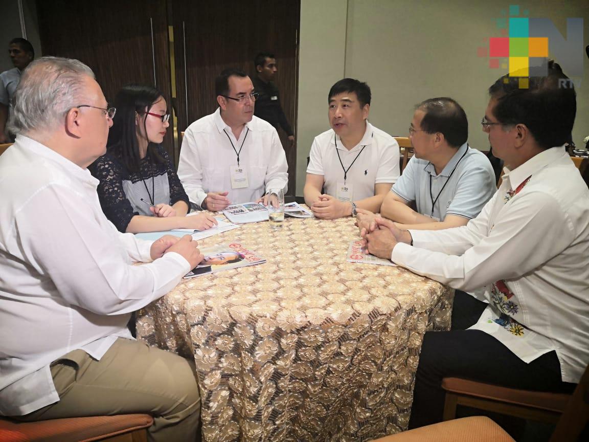 Empresarios chinos interesados en invertir en el proyecto del desarrollo del Istmo de Tehuantepec