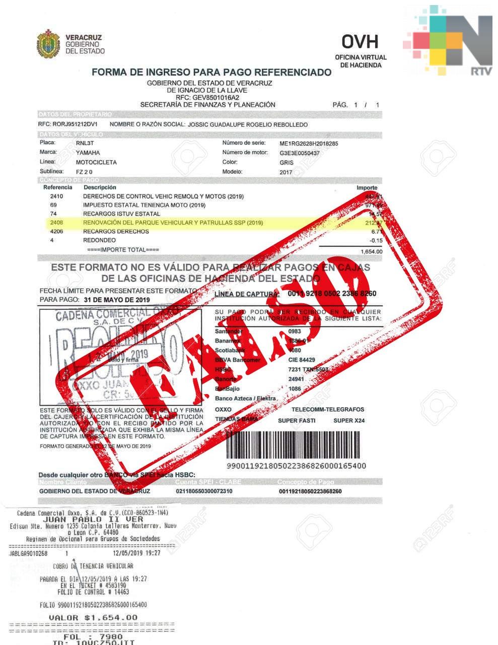 Niega SEFIPLAN cobro de impuesto por patrullas de SSP en pago de tenencia vehicular