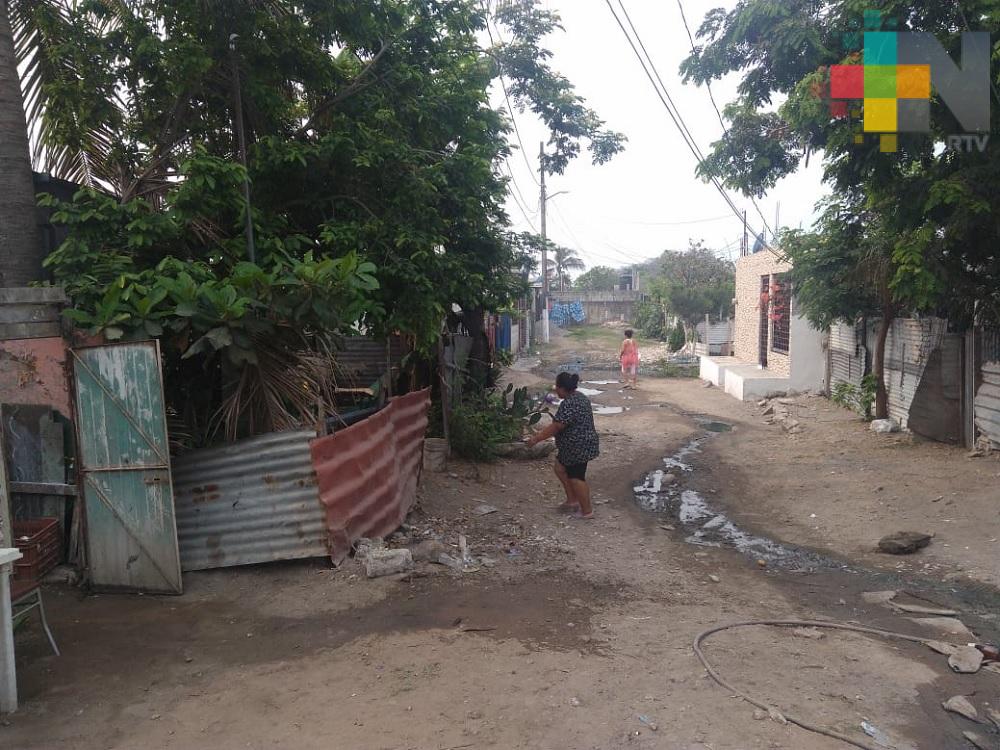 Familias de colonia de Boca del Río atemorizadas ante amenazas de desalojo