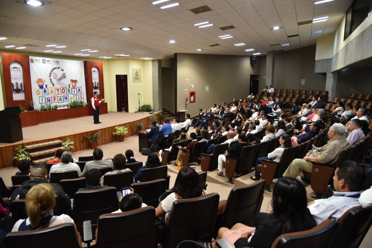 Congreso de Veracruz, sede del Concurso de Oratoria Infantil 2019