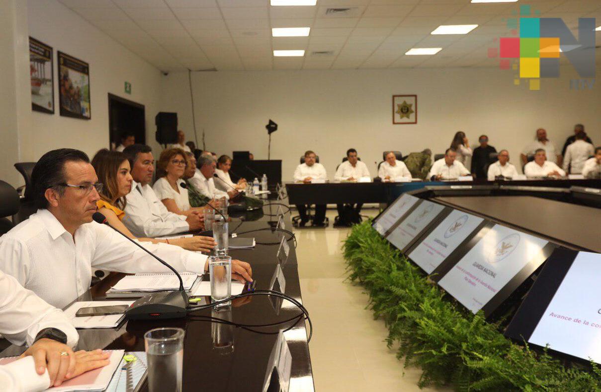 Participa Gobernador Garcia Jiménez en la construcción de la agenda de Seguridad Nacional