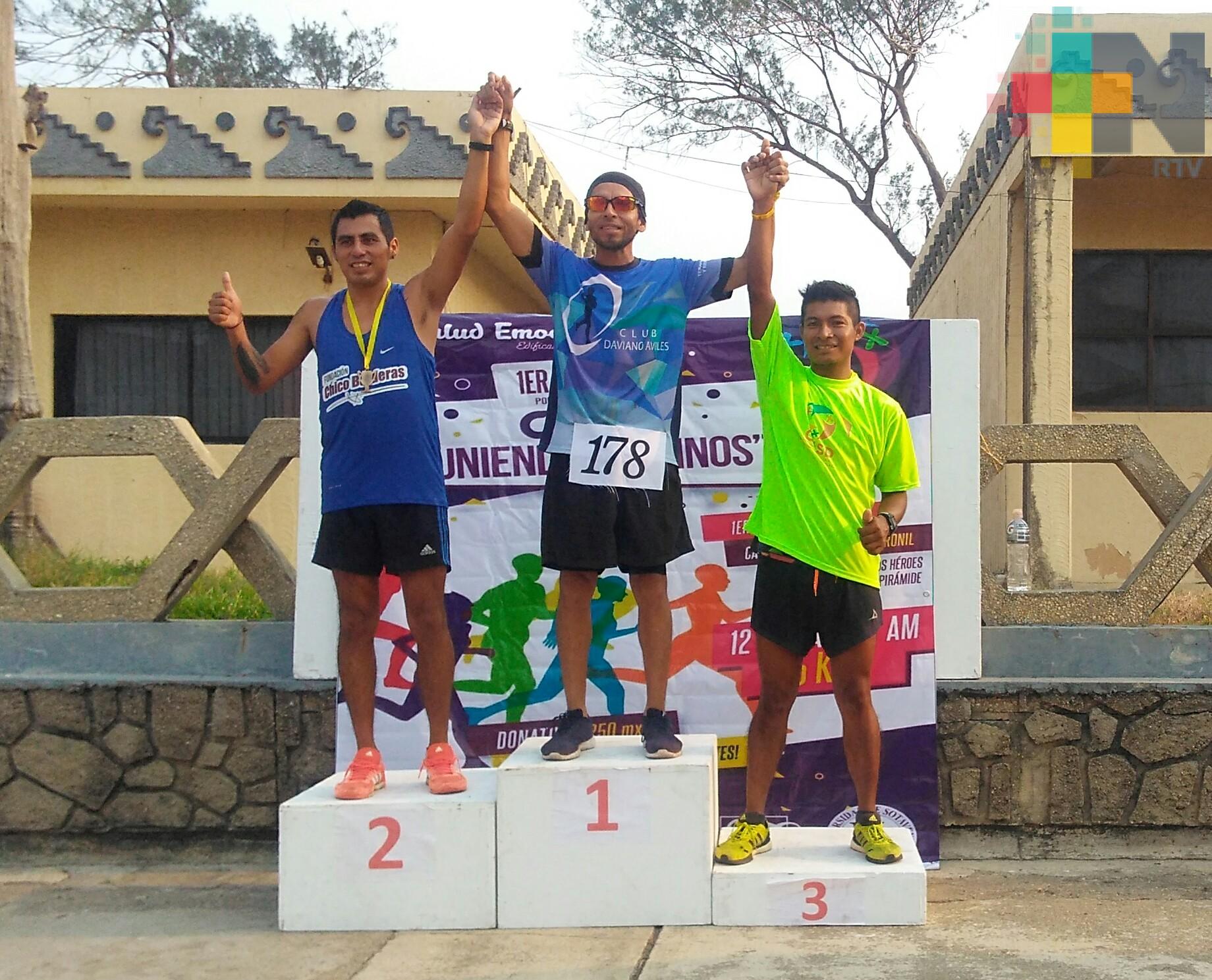 Juan Carlos Medina ganó la carrera «Uniendo Caminos»