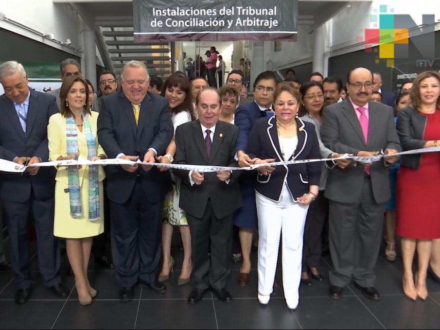 Este lunes se inauguró en Xalapa el Tribunal de Conciliación y Arbitraje