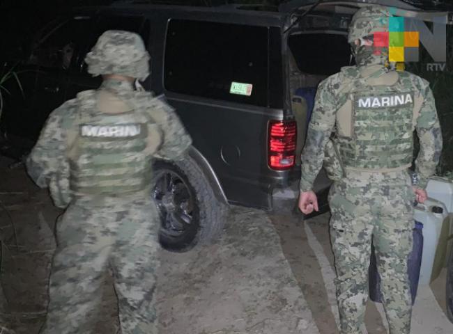 Marinos rescatan a víctima de secuestro virtual en Veracruz