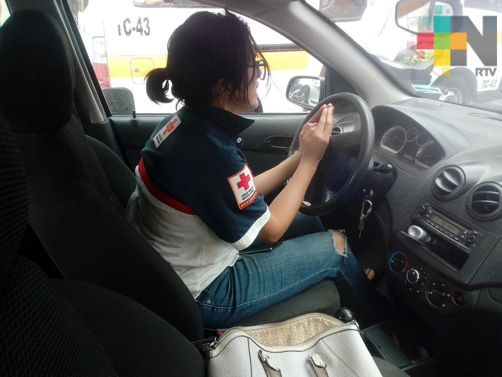 Mujer alteró el orden público en el centro de Xalapa