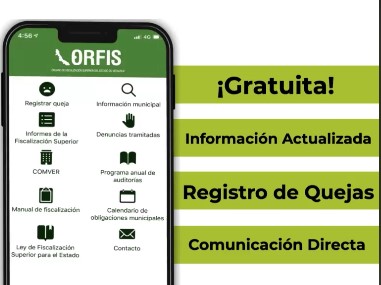 Orfis Móvil, una herramienta ciudadana para denunciar irregularidades
