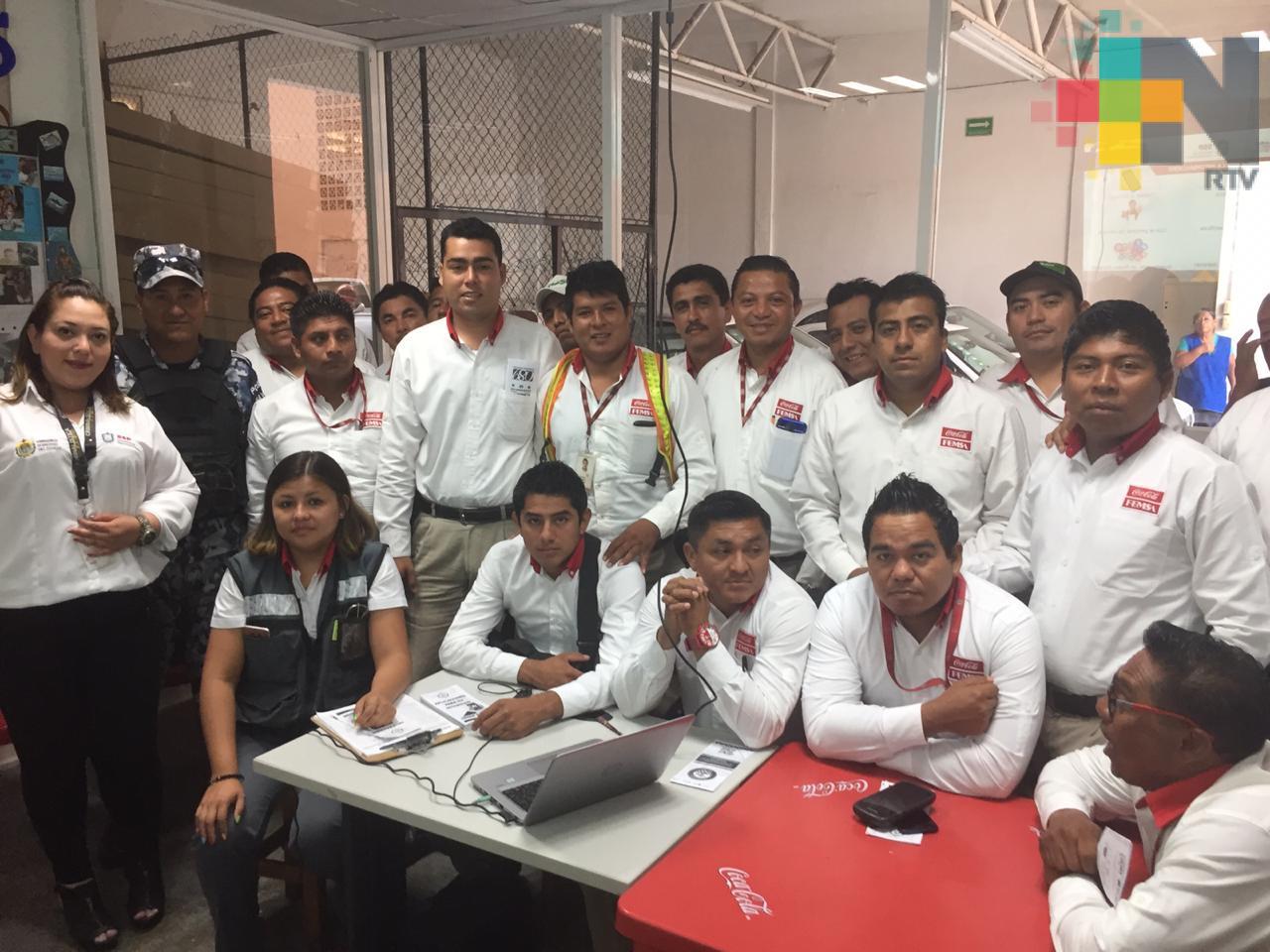 Impulsan SSP y Policía Naval programa “Empresa Segura”, en Coatzacoalcos