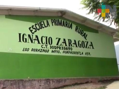 Especialistas realizarán peritaje en escuela primaria rural del municipio de Huayacocotla