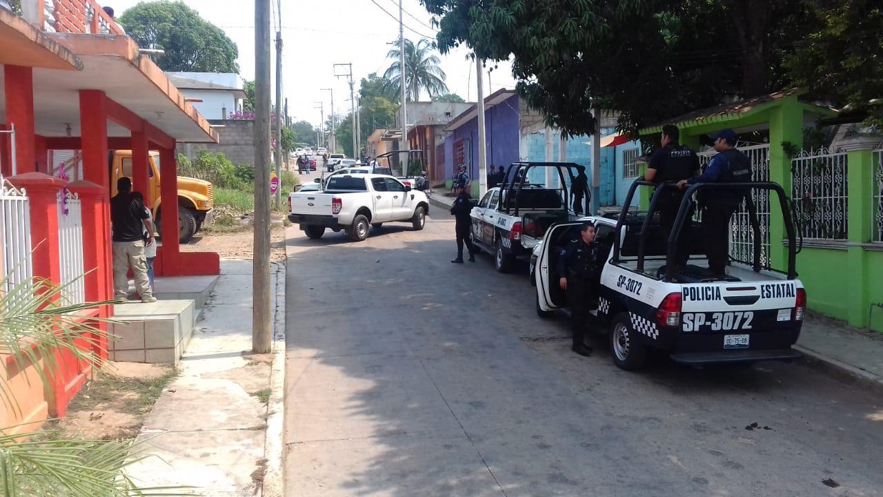 Rescatan fuerzas del orden a persona secuestrada, en Acayucan