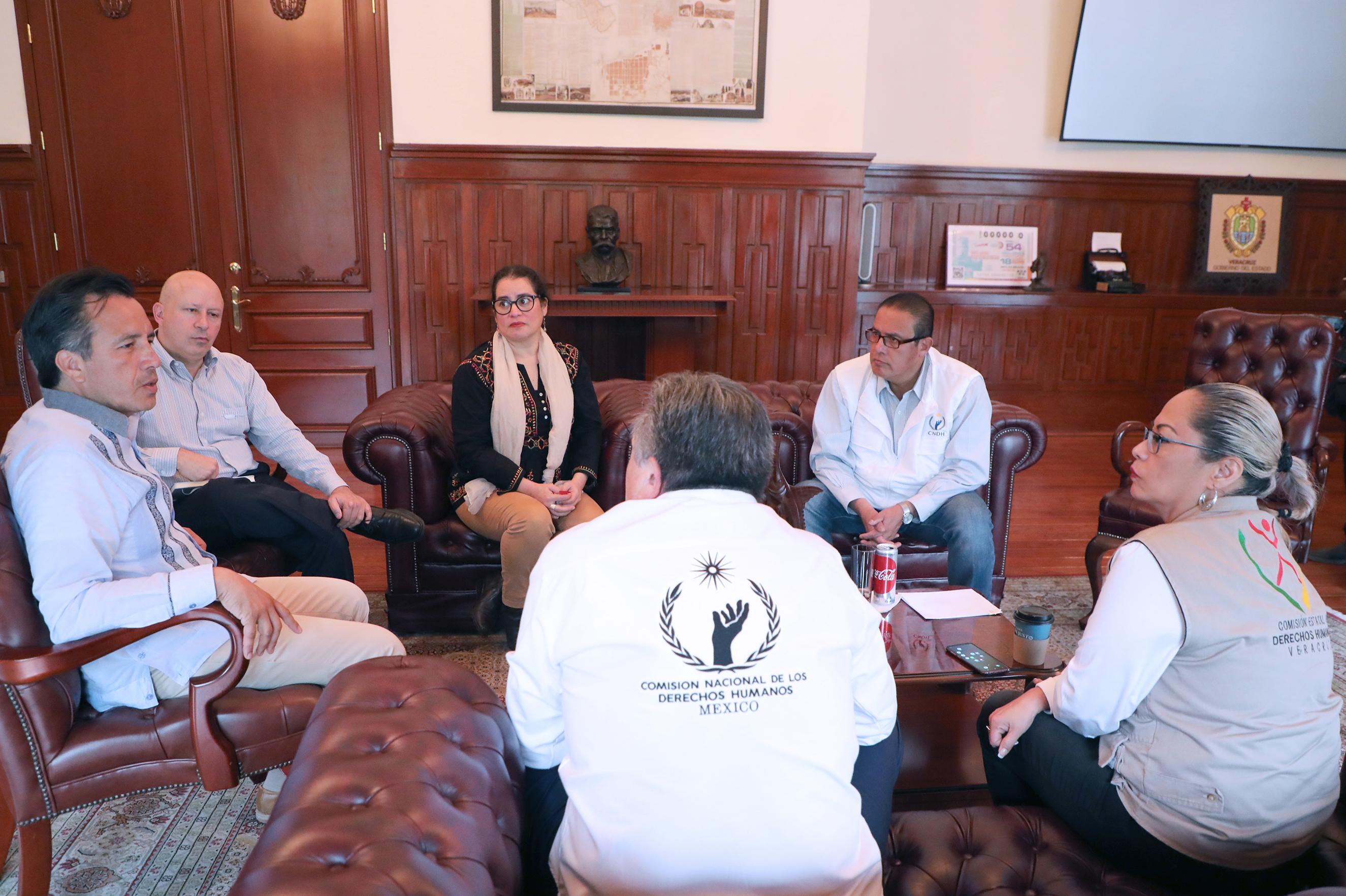 Veracruz cumplirá con los tratados internacionales en favor de los derechos humanos: Gobernador