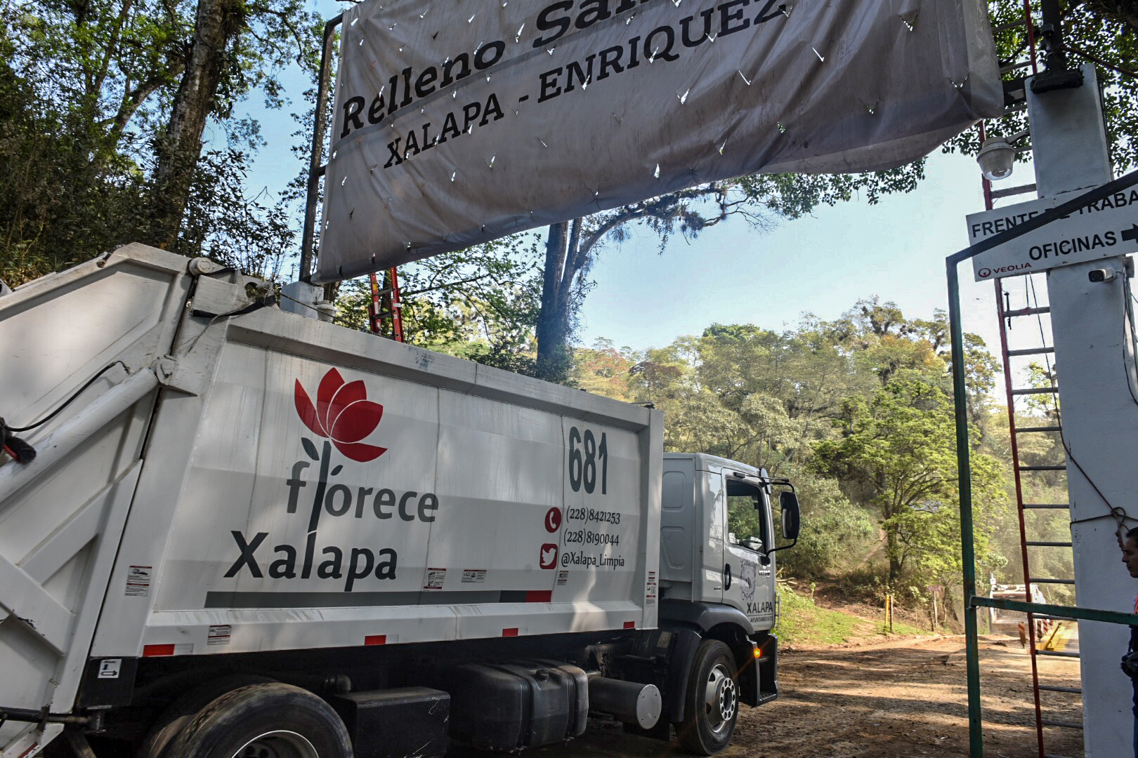 Ayuntamiento de Xalapa se amparó para evitar entrega a Veolia el relleno sanitario