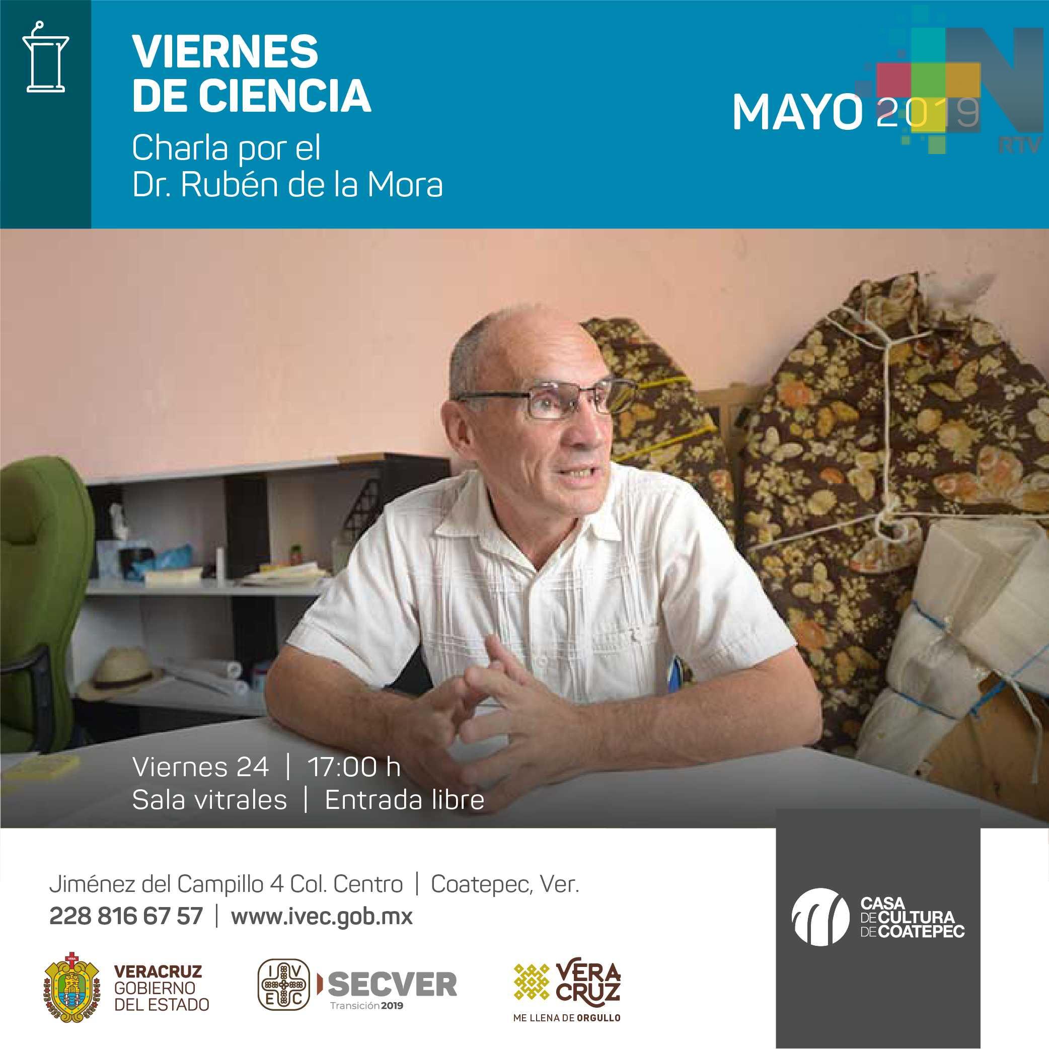 Inicia Casa de Cultura de Coatepec programa Charlas Viernes de Ciencia