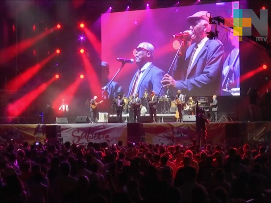 Sierra Maestra se presentó la primera noche del Salsa Fest 2019