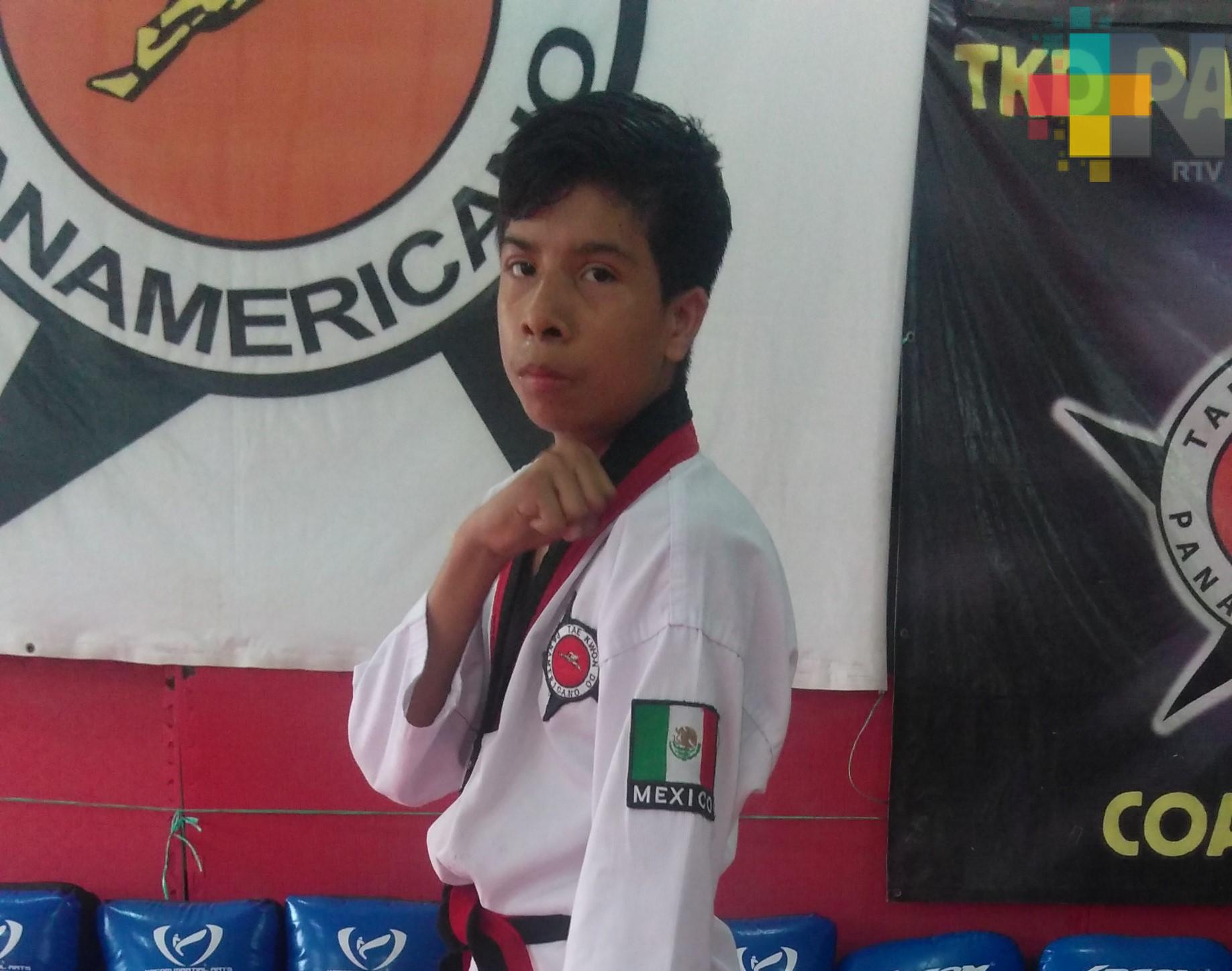Gilberto Chipol competirá en taekwondo de Nacional Escolar