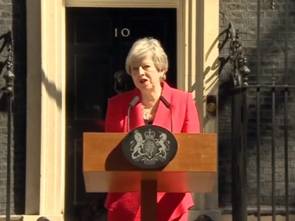 Theresa May dimitirá como primera ministra del Reino Unido el 7 de junio
