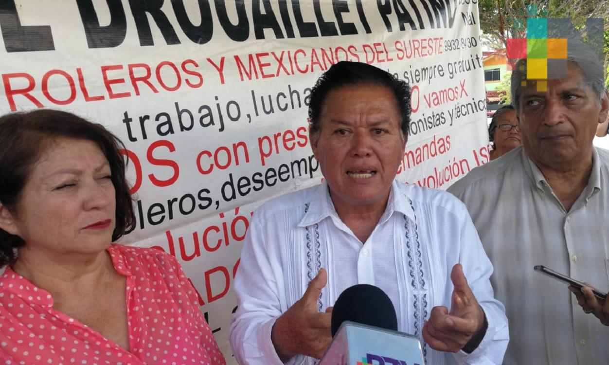Organización buscará que contraten a 7 mil trabajadores del sur de Veracruz en la nueva refinería