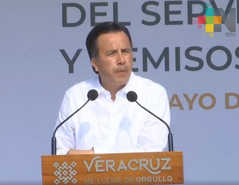 Cuitláhuac García Jiménez convoca a rueda de prensa, este lunes