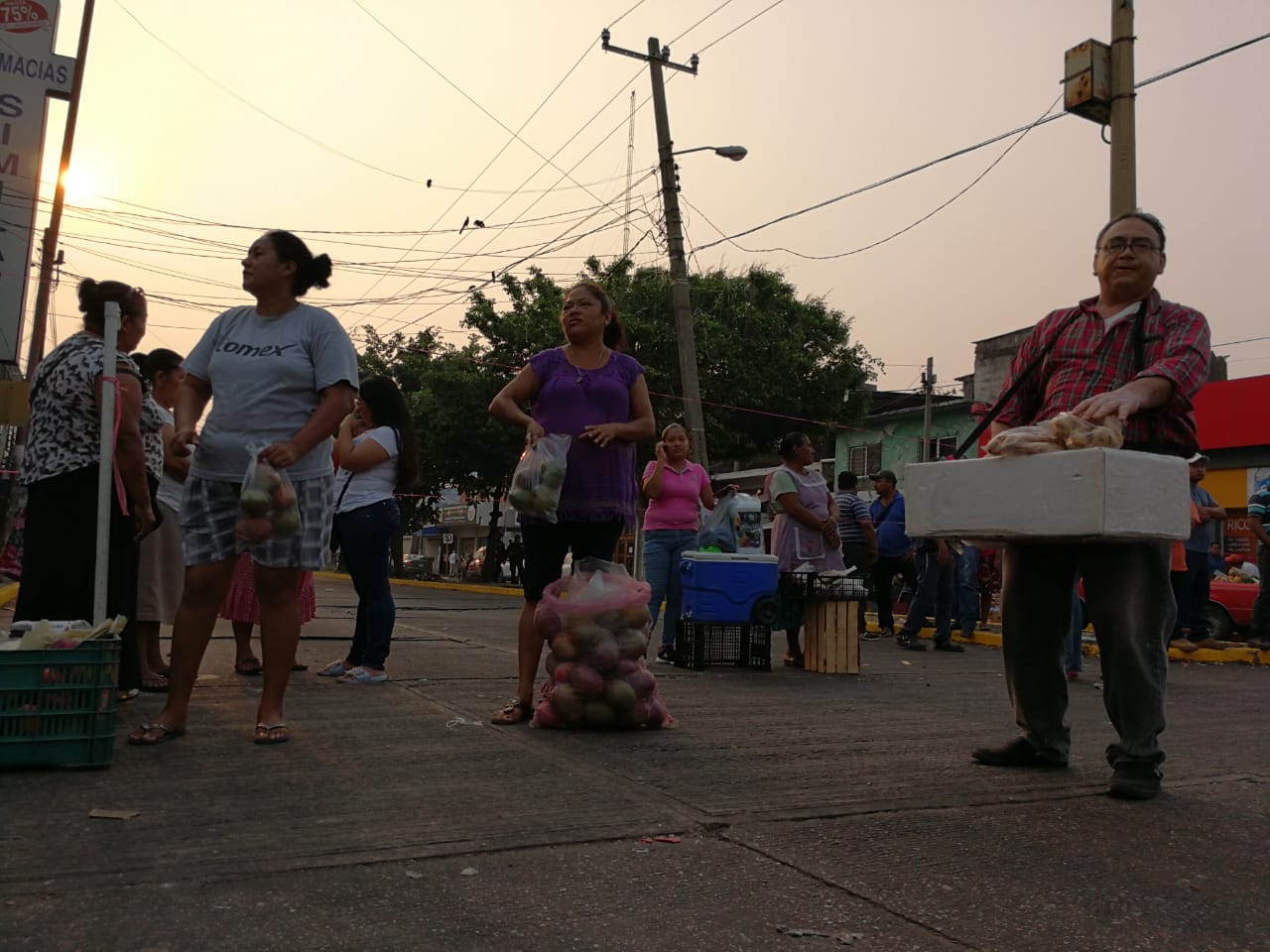 Ambulantes exigen no ser reubicados en Coatzacoalcos