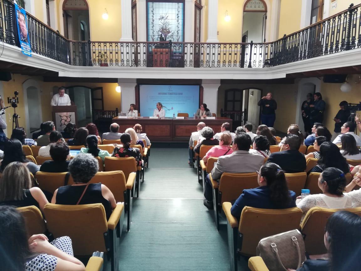 Presenta Comisión Estatal de Derechos Humanos Informe Temático