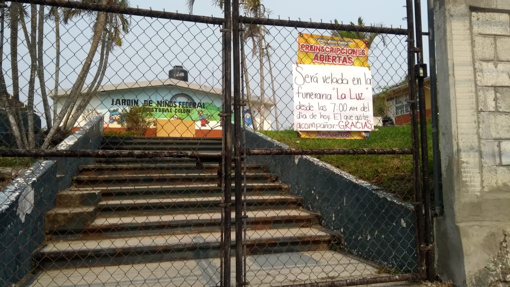 Suspenden actividades en jardín de niños, tras homicidio de maestra