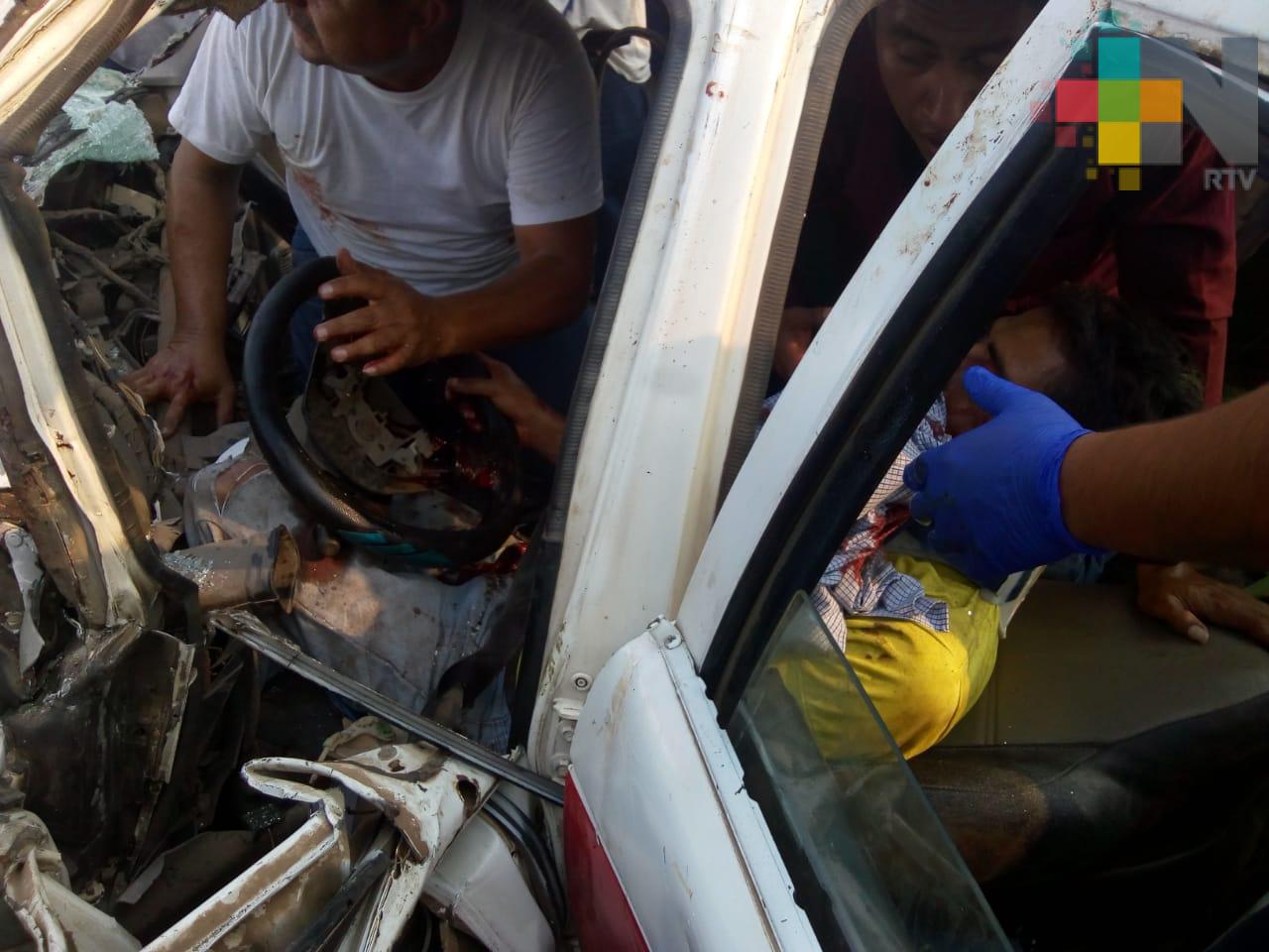 Seis lesionados por choque, en Cosoleacaque