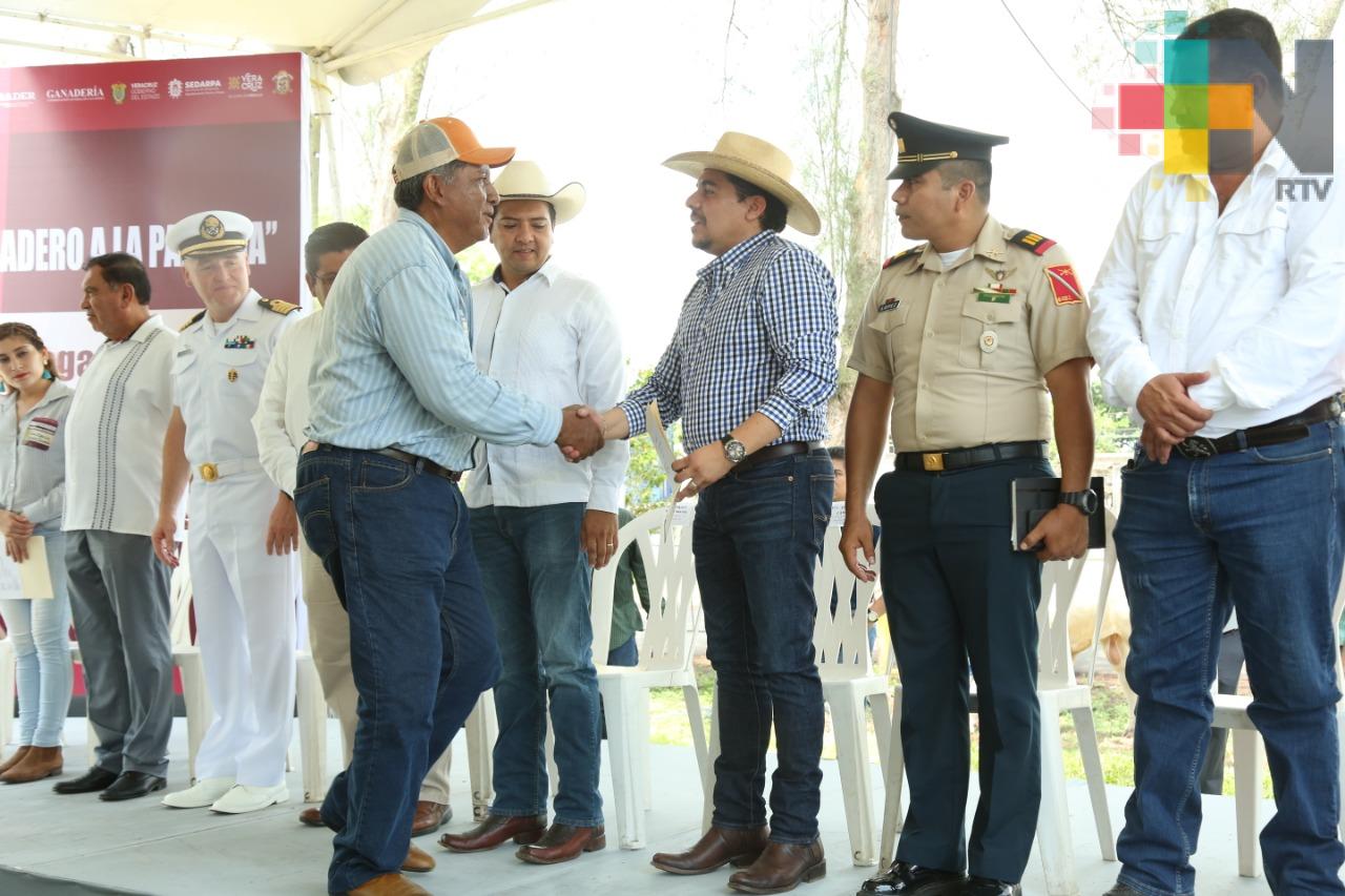 Beneficia “Crédito Ganadero a la Palabra” a 137 productores del norte de Veracruz