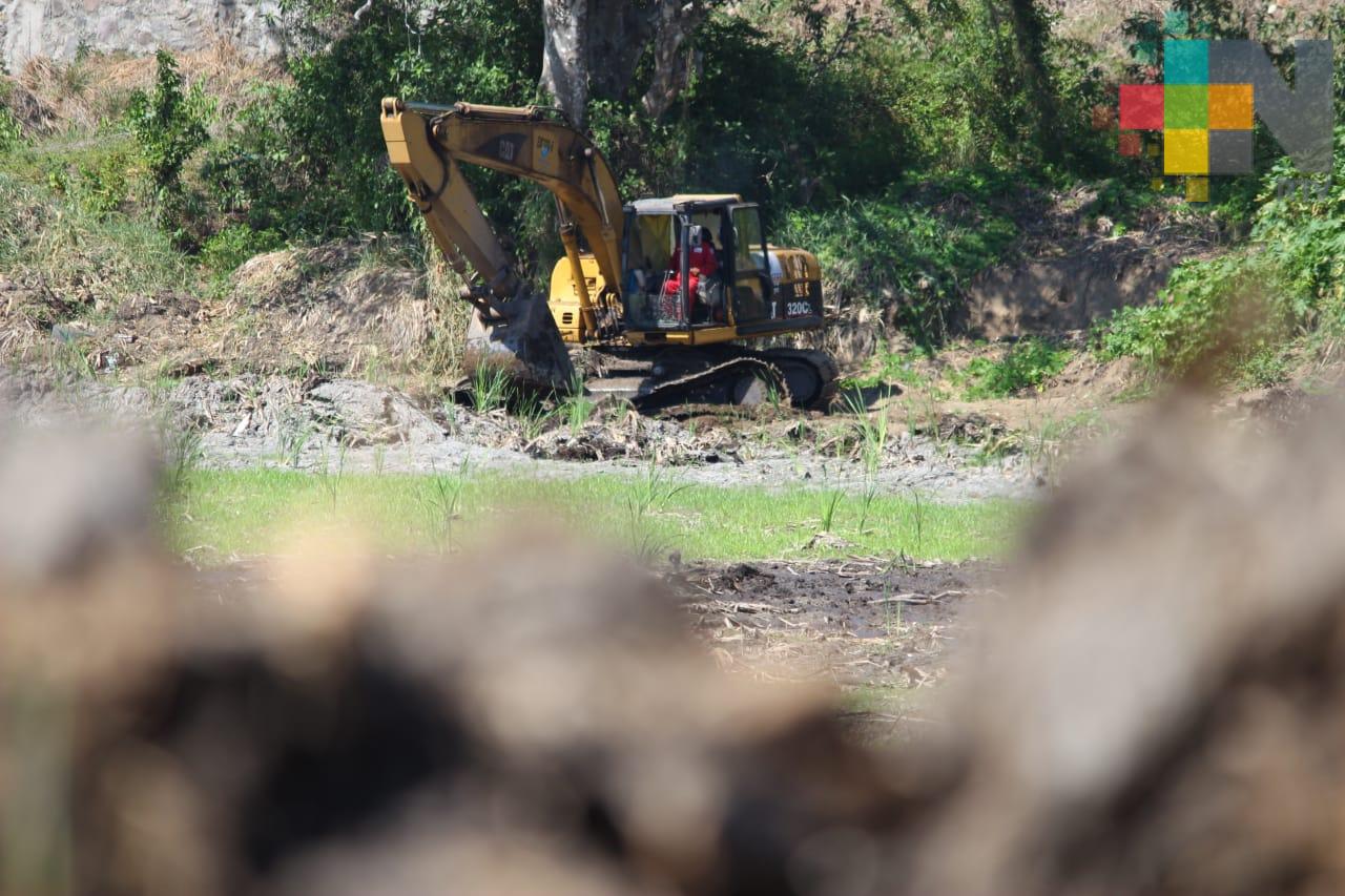 Tras revisión, verificó la PMA que realizaban dragado y no relleno en laguna «Las Conchas»