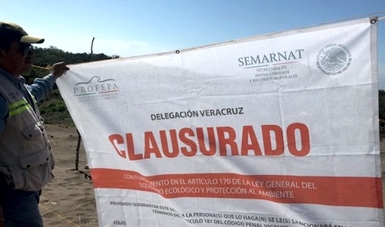 Profepa clausuró un predio por cambio de uso de suelo en terrenos forestales en Coatepec