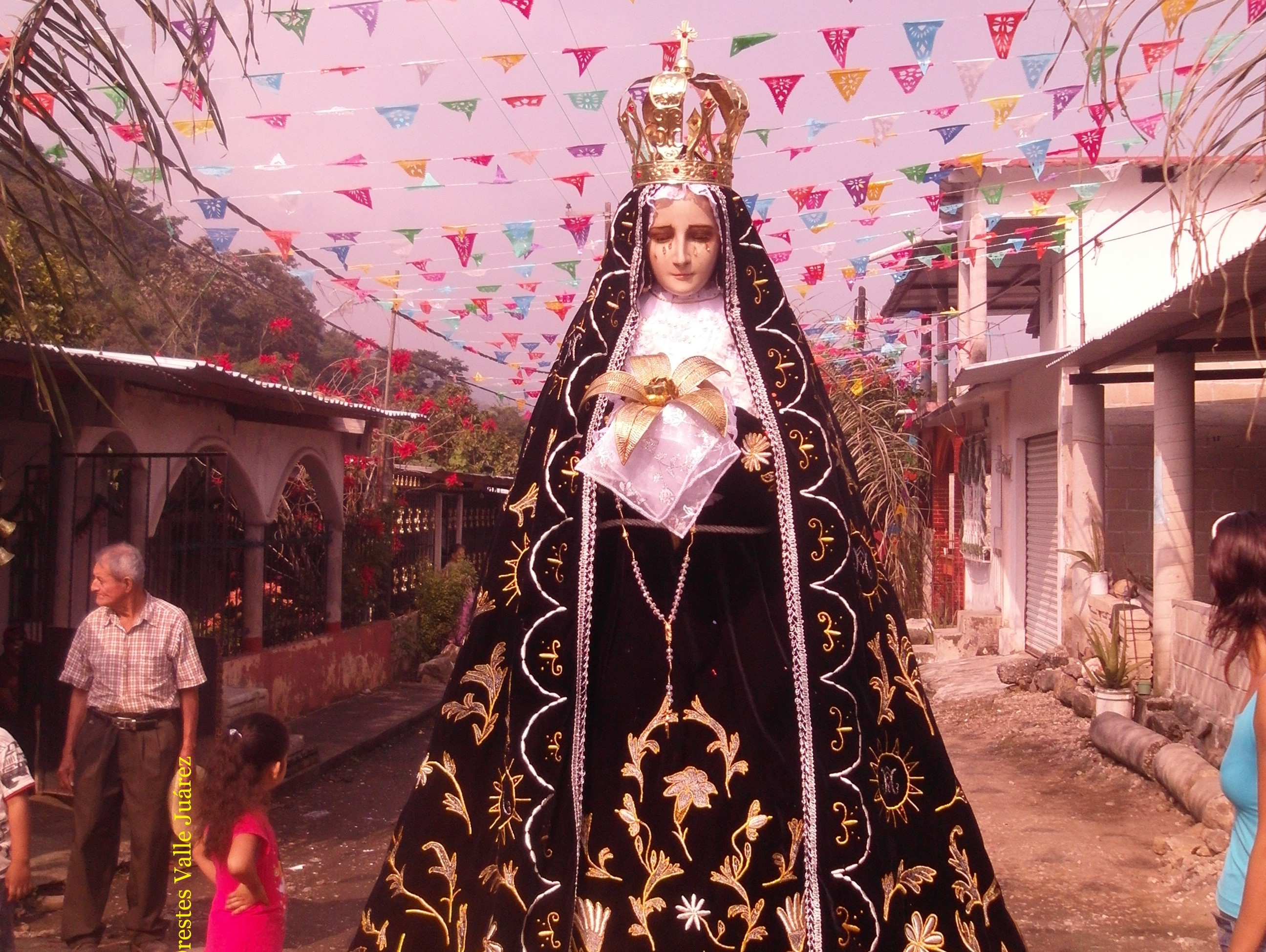 Virgen de la Soledad en Tezonapa, Ver.