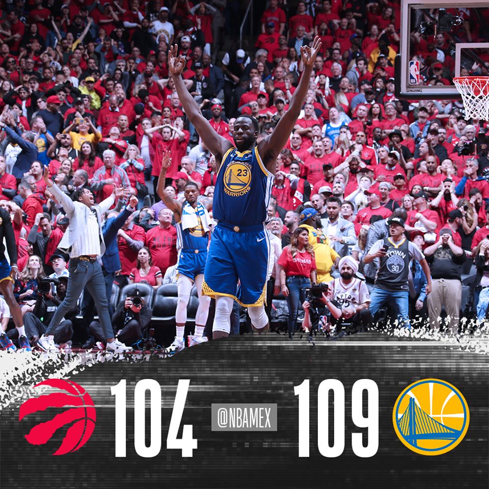 Warriors empata la Serie Final de la NBA