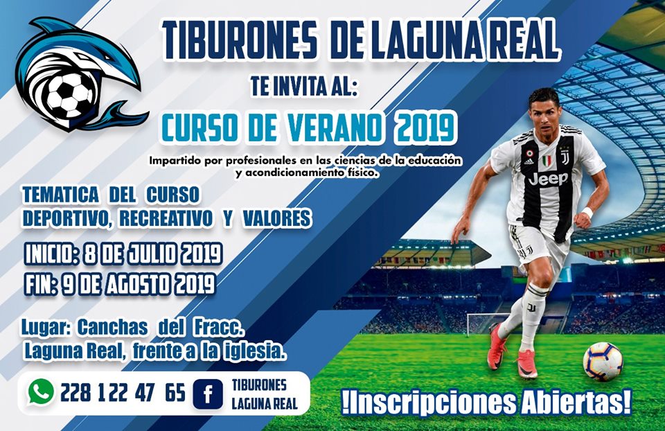 Tiburones de Laguna Real convocan a Curso de Verano