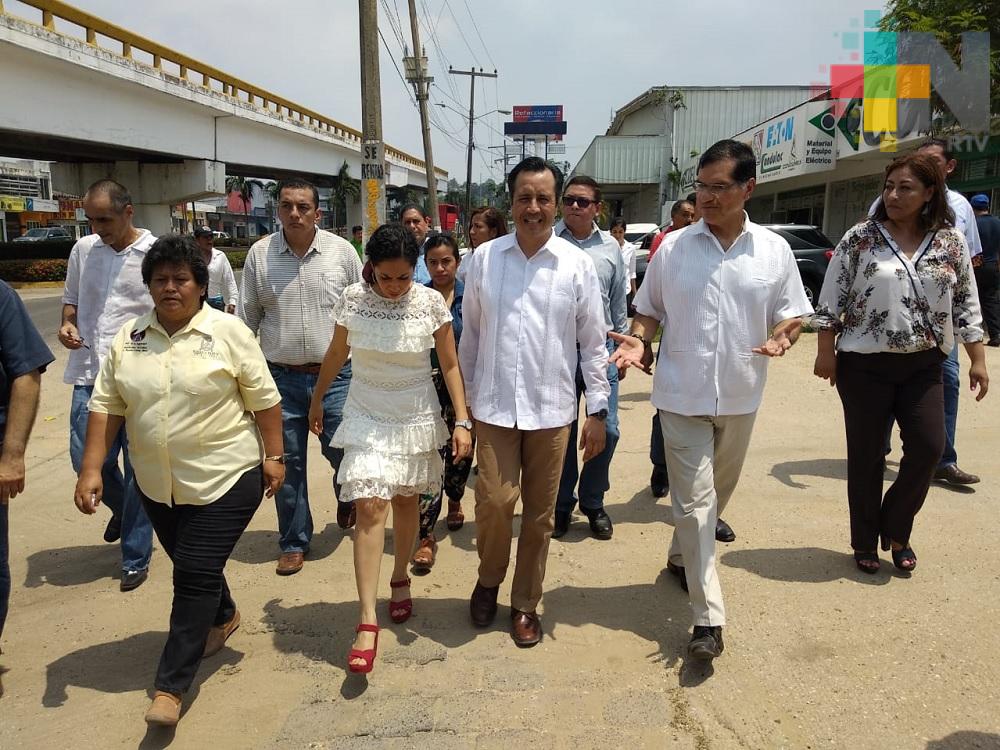 Gobernador Cuitláhuac García confirma 50% de reducción de los delitos en Coatzacoalcos