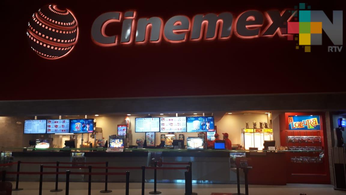 Cinemex cerró sus puertas de manera temporal en zona conurbada Veracruz-Boca del Río