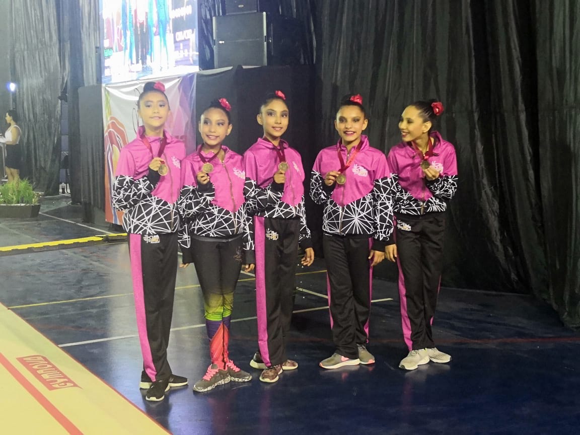 Destacan gimnastas de Club de Oro en Copa Petrova 2019
