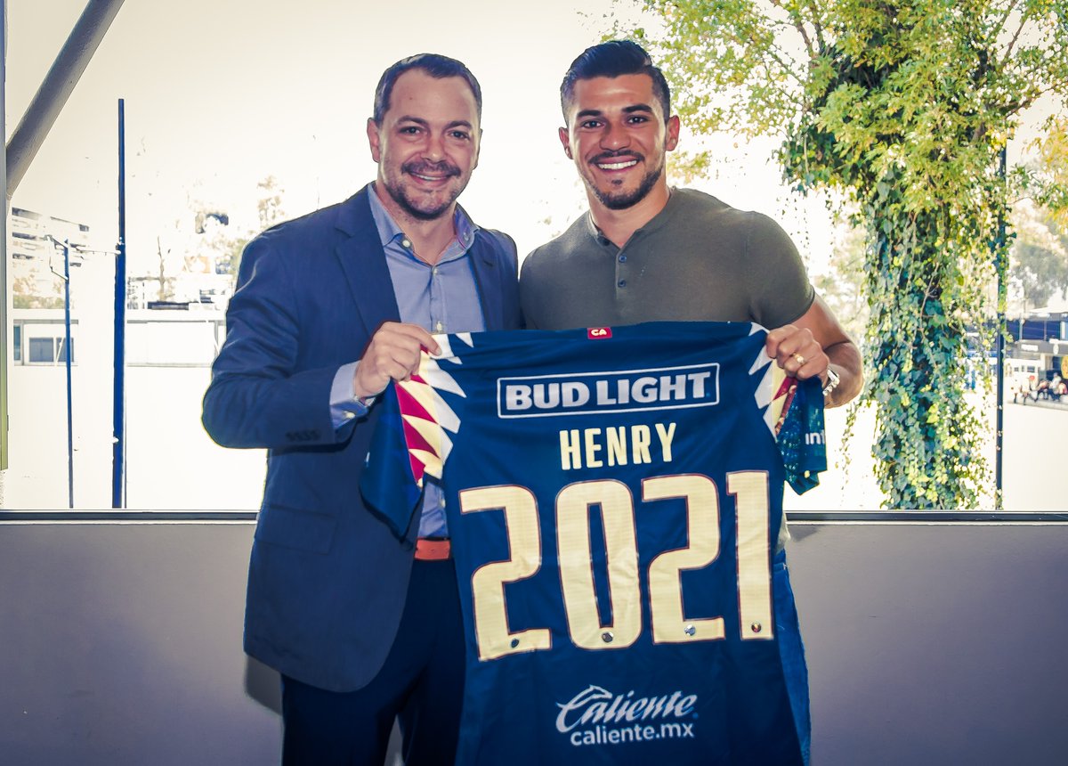Henry Martín hasta el 2021 con América