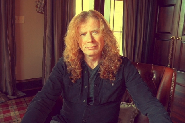 Dave Mustaine, vocalista de Megadeth, padece cáncer de garganta