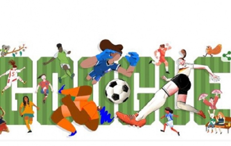 Doodle celebra inicio de la Copa Mundial Femenina de Futbol 2019