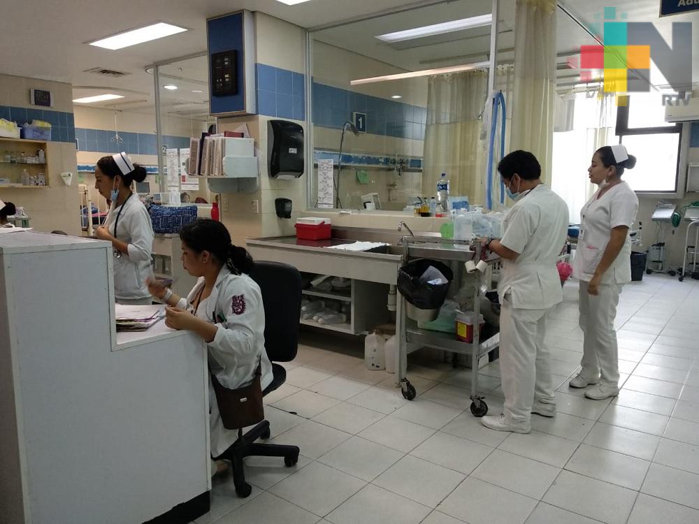 Durante este año, Hospital de Coatzacoalcos ha atendido más de cinco mil pacientes en urgencias