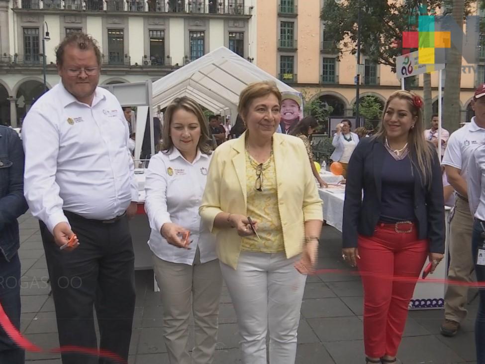 Inauguran jornada de atención y sensibilización para evitar consumo de sustancias psicoactivas en Xalapa