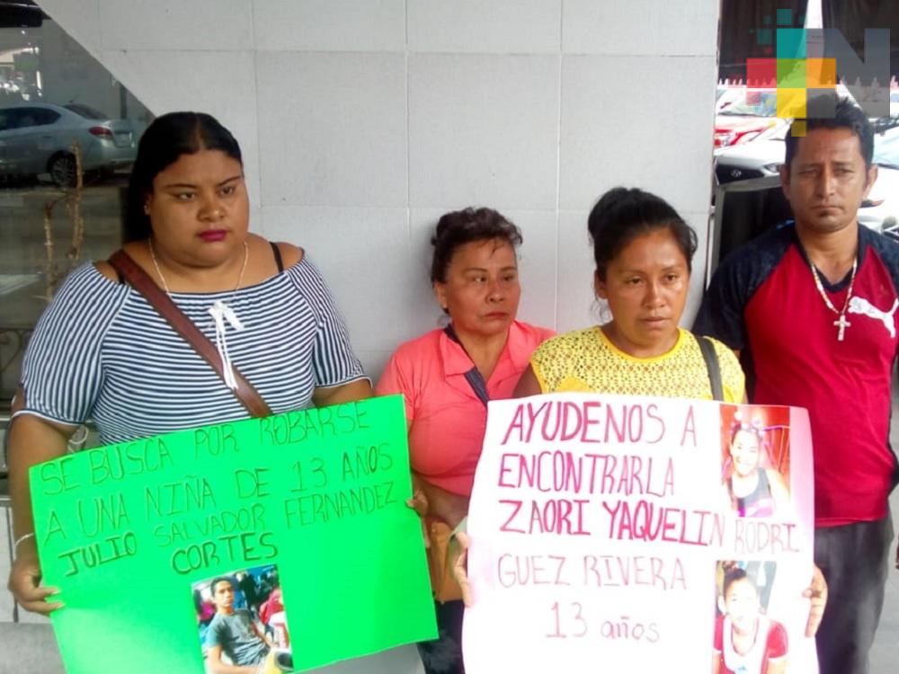 Familiares temen por integridad de menor desaparecida en municipio de Veracruz