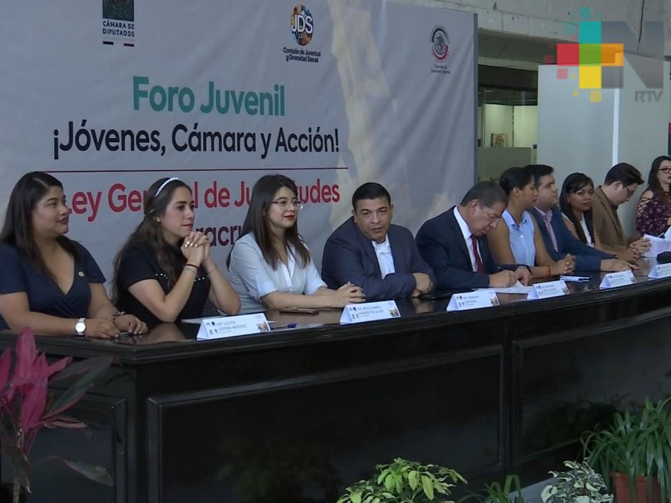 Realizan foro “Jóvenes, Cámara y Acción”, con el objetivo de crear la Ley General de Juventudes