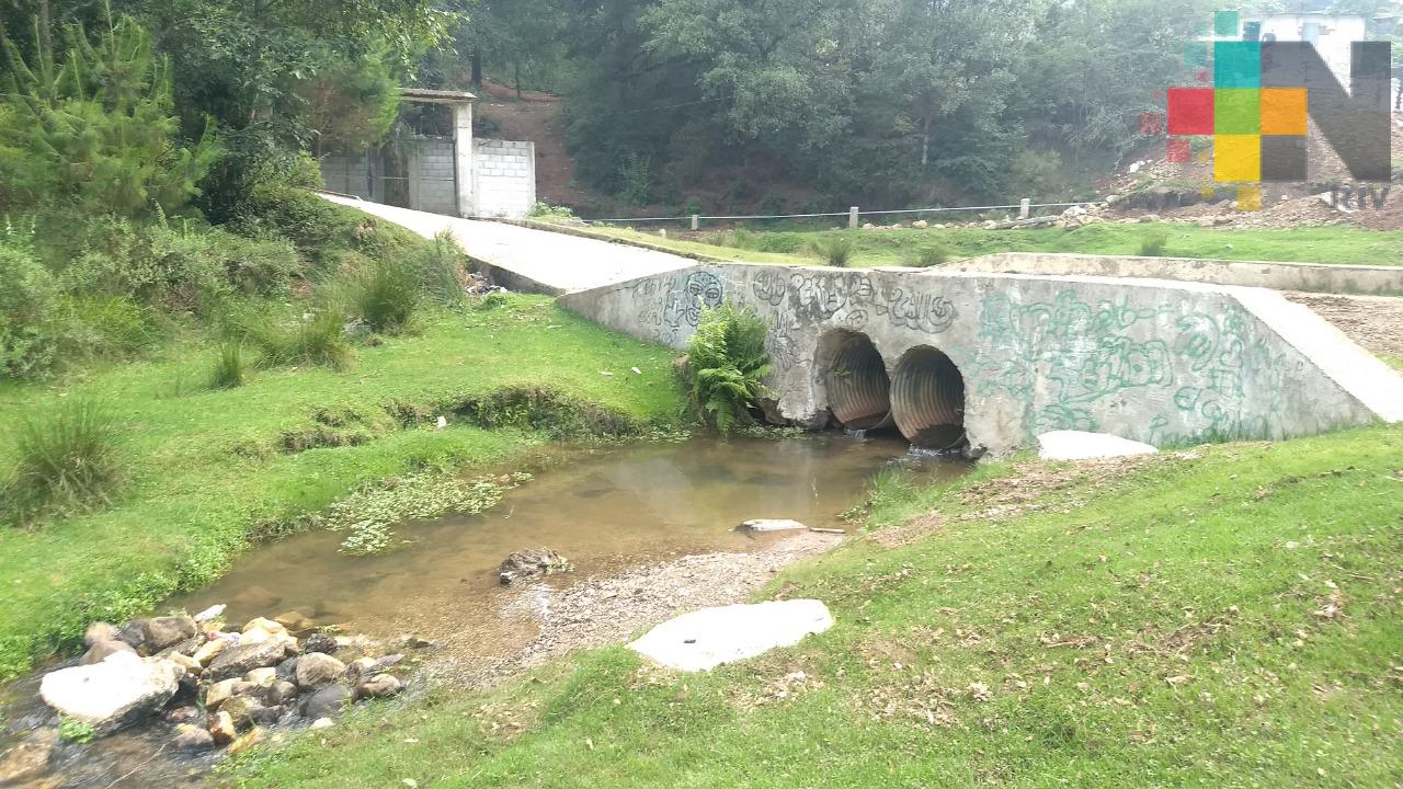 Advierten contaminación por temporada de lluvias en Huayacocotla