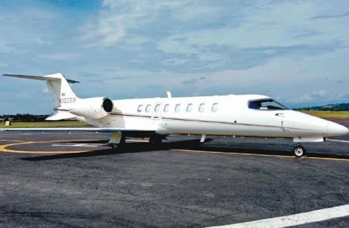 Avión propiedad del gobierno de Veracruz listo para su venta