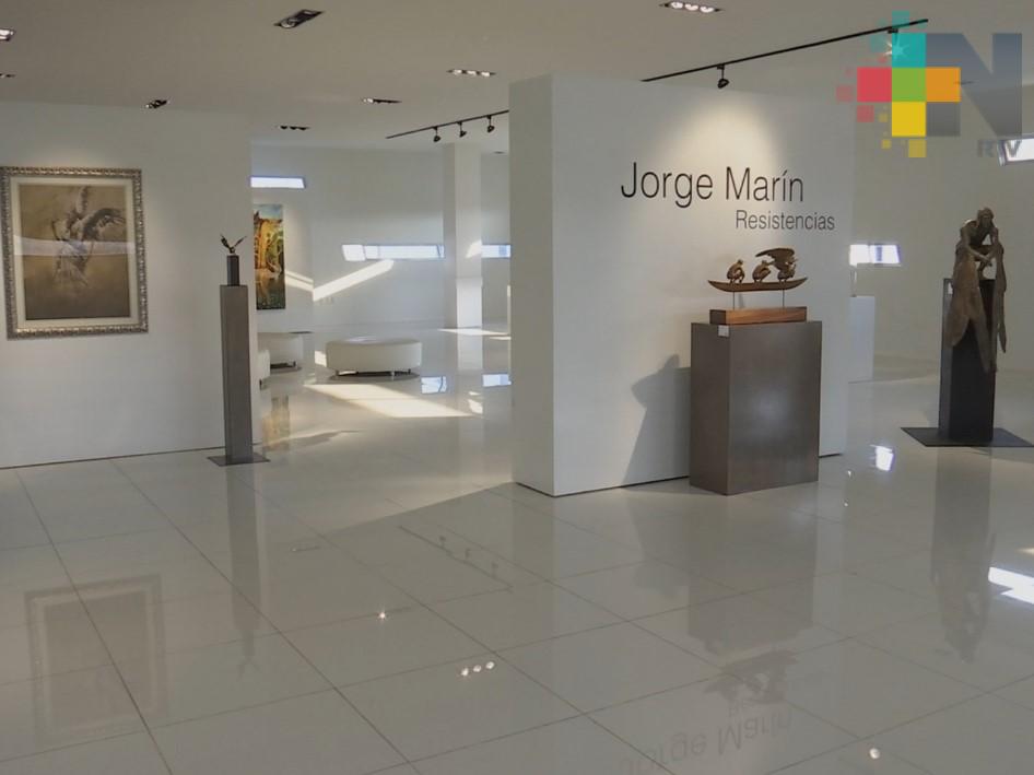 Exponen obra del escultor Jorge Marín en Galería Domínguez y Buis