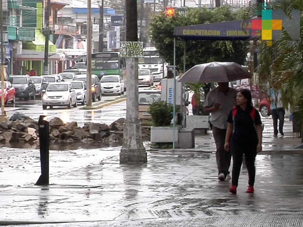 Se esperan lluvias para el sur del estado de Veracruz