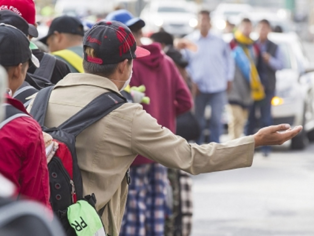 Llega nueva caravana de migrantes a frontera sur de México