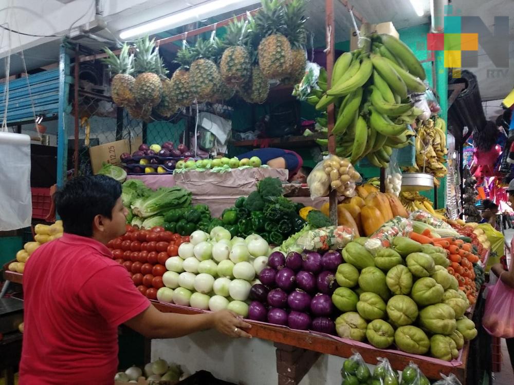 Productos de la canasta básica aumentan hasta un 20% en mercados del sur de Veracruz