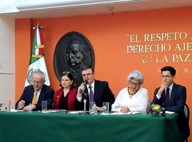 México confía en llegar a un acuerdo con EU en aranceles: Ebrard