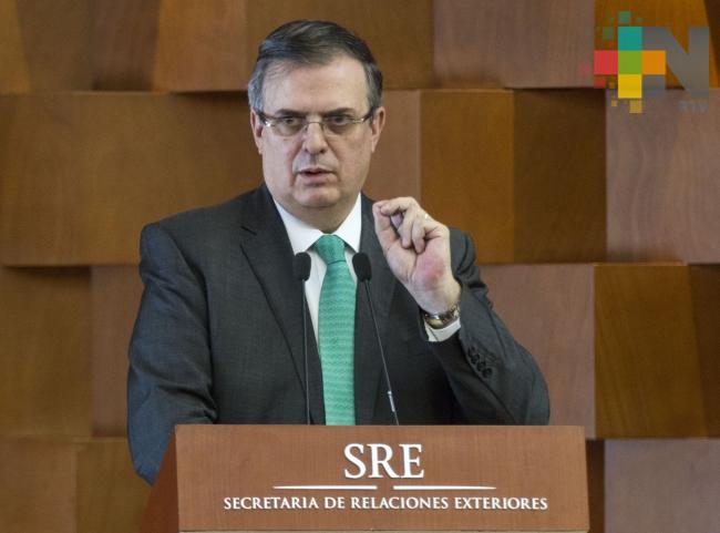 Ebrard confirma reunión con Fiscal General de EUA