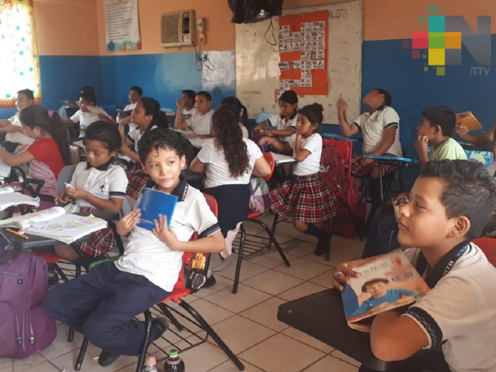 Modifican horario en primaria de Veracruz por falta de energía eléctrica